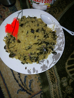 A picture of My simple and fantastic dambun couscous.