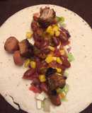 Burrito de lomo de cerdo