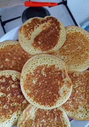 صورة لوصفة قطايف بصوص الكراميل