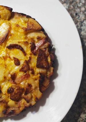 Una foto de Tortilla de papas a la española