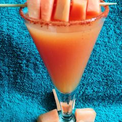 Papaya Pina punch A picture of Papaya Pina punch.