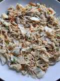 Tumis Kubis Tauge Telur Rajungan