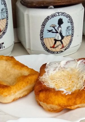 Lángos recept fotója