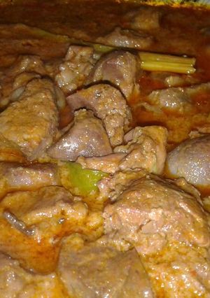 Foto resep Kalio Ati Ampela Ayam