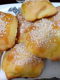 عکسی از دستور شیرینی دانمارکی(گل محمدی)