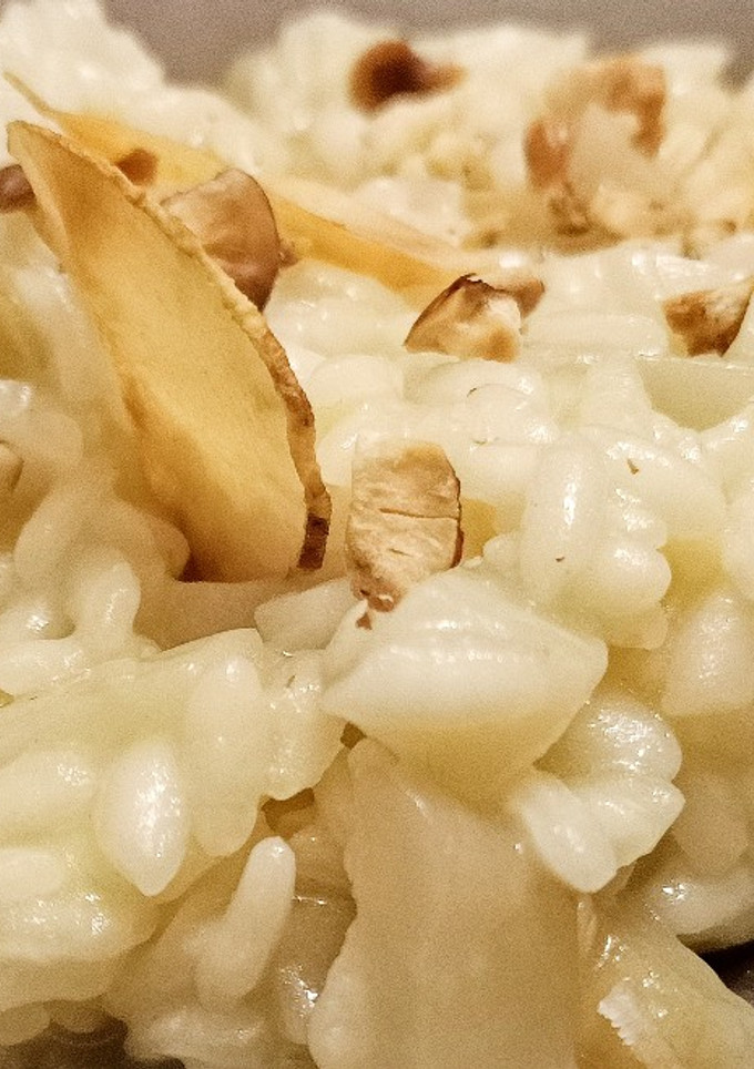 Una foto de Cómo hacer risotto con alcachofa de Jerusalén