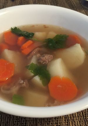 Foto resep Sayur sop daging