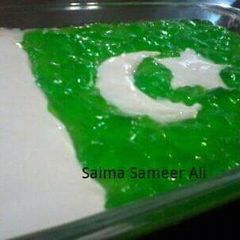 A picture of Custurd jelly Flag.