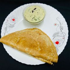 A picture of Pearl millet dosa / kambu dosa /bajra dosa / healthy dosa for kids.