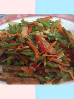 Foto resep Tumis wortel, buncis dan tempe