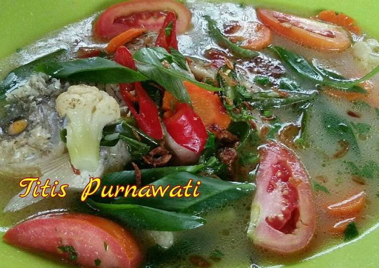 Resep Sop gurame jeruk nipis (update) Anti Gagal