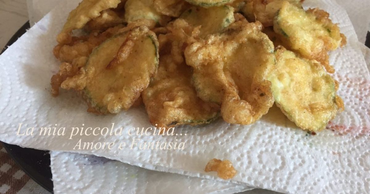 Ricetta Zucchine Fritte All'uovo di La mia piccola cucina... Amore e ...