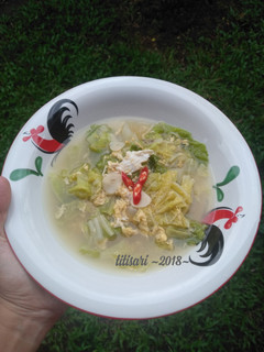 Foto resep Sawi Putih Orak Arik