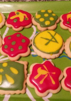 Una foto de Galletitas para decorar con glasé
