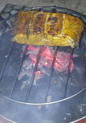 Foto resep Gurame bakar bumbu santan