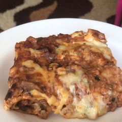 A picture of Lasagna.