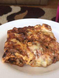 A picture of Lasagna.