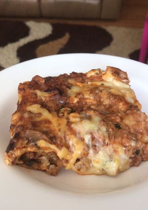 A picture of Lasagna.