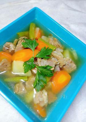 Foto resep Sop daging sapi