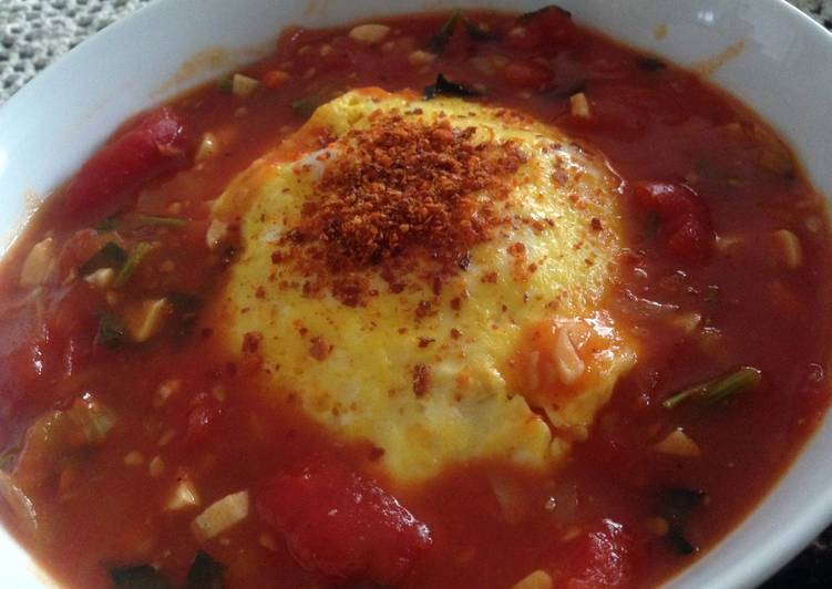 Omurice with Tomato Soup