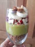 "กราโนล่ากับครีมกีวีอะโวคาโด" 🥑🥝🥜