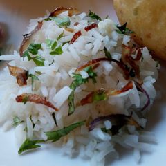 A picture of Mint Rice#creativerice.