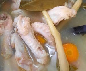 Resep Mudah Sup Ayam Kampung gurih dan empuk Mantul Banget