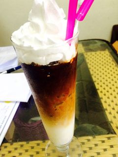 Hình của món Cafe 3 tầng.
