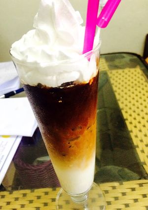 Hình của món Cafe 3 tầng.