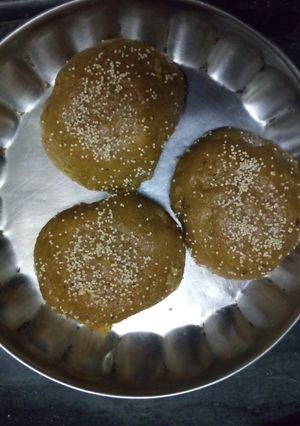 A picture of Churma laddu.
