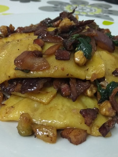 Una foto de Pasta de otoño