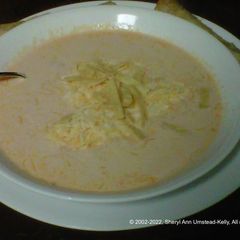 A picture of Chicken Enchilada Soup (Copycat).