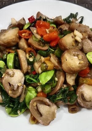 Foto resep Oseng jamur baso sapi