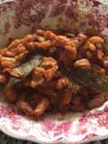 Alubias guisadas (judías, caraotas)