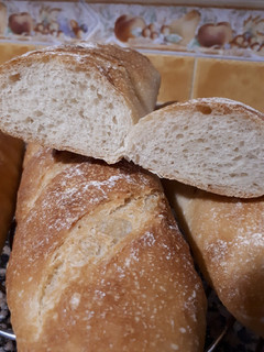 Una foto de Barritas de pan blanco