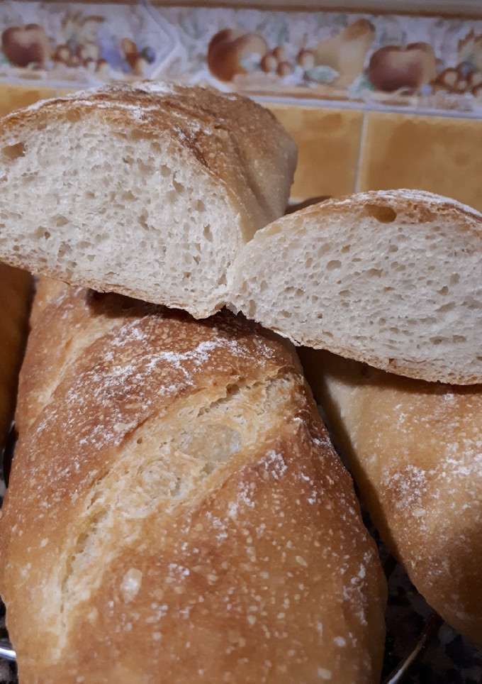 Una foto de Barritas de pan blanco