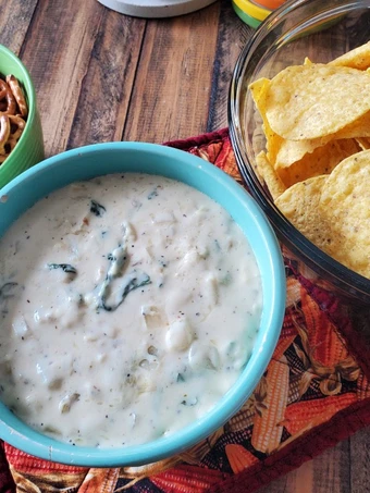 Recipe Spinach &amp; Artichoke Dip which So Delicious