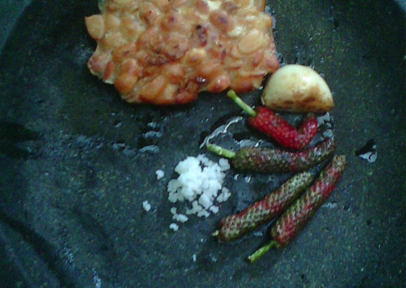 Sambel Tempe Cabe Jawa