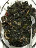 Tumis cumi tinta hitam