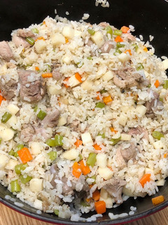 什錦炊飯 的食譜成品照片