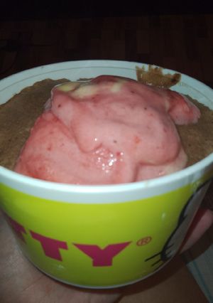 Una foto de Mug cake de chocolate sin gluten 🍫