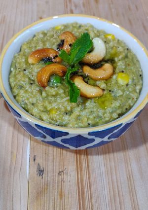 A picture of Oats Upma.