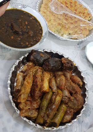 عکسی از دستور دلمه عراقی خوشمزه و جذاااب😍