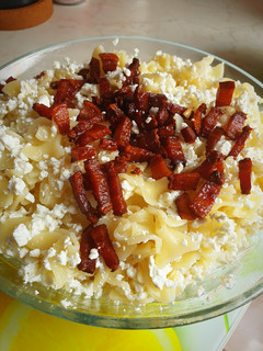 Túrós csusza recept fotója