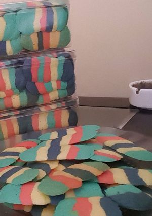 Foto resep Lidah kucing rainbow