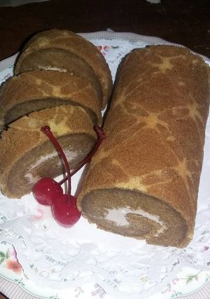 Foto resep Bolu Gulung Batik