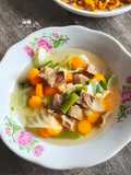 Sup Daging Sayuran Simple