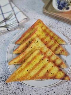 Foto resep Garlic Bread (Roti Tawar)
