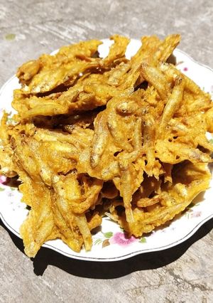 Foto resep Teri basah goreng tepung