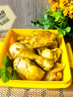 Foto resep Ayam Ungkep Bumbu Kuning